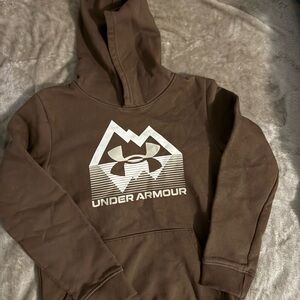 Under Armour Kids Brown Hoodie